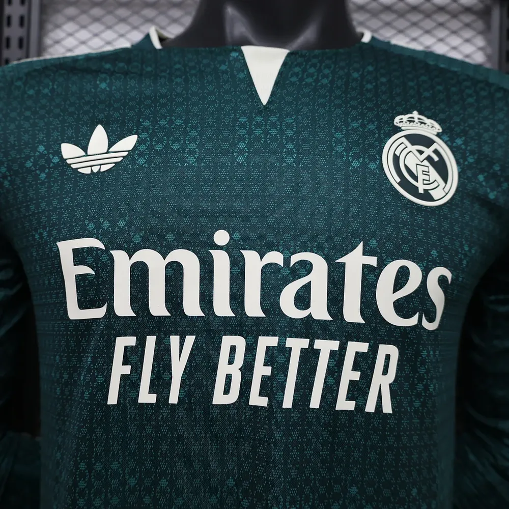 Real Madrid 2026/2027 Long Sleeve Player Version Real Madrid Away Football Jersey 2026/27 — 3