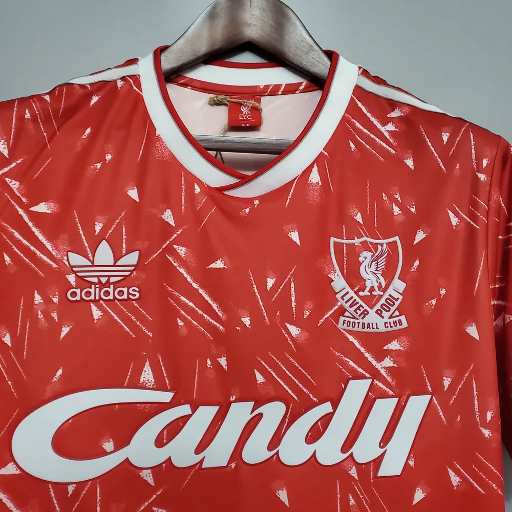 Liverpool Retro 1989/1991 Liverpool Camiseta de fútbol Local 1989/1991 — 3