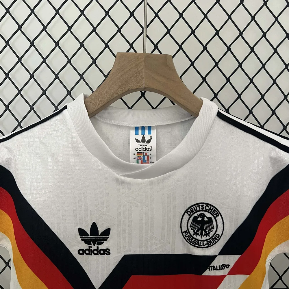Germany 1990 Retro Germany Local Camiseta de fútbol Talla infantil 1990 — 5