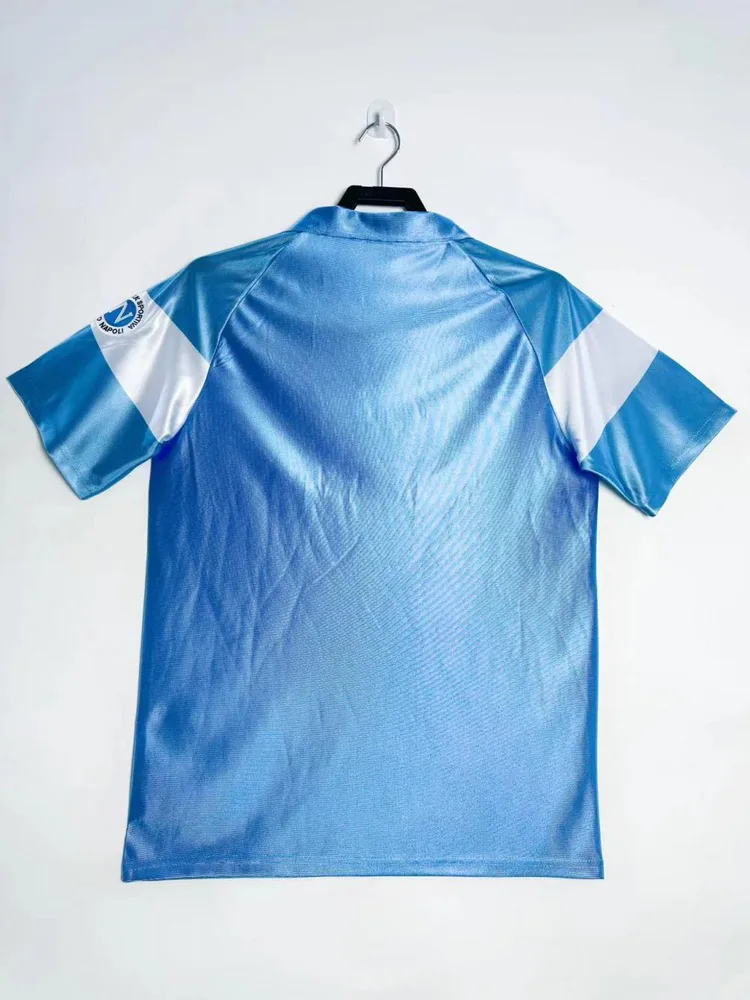 Napoli 1990/1991 Retro Napoli Home Soccer Jersey 1990/1991 — 2