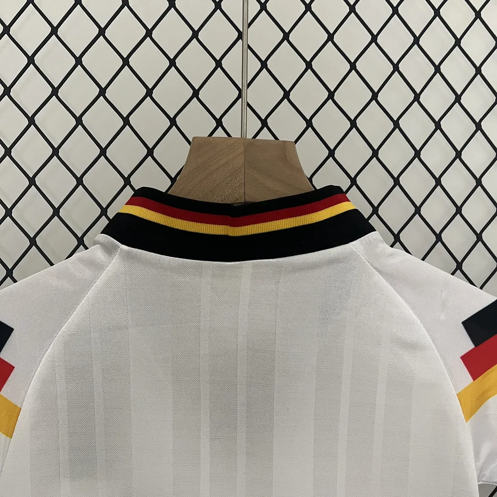Germany 1992 Retro Germany Home Football Shirt Kids Size 1992 — 7