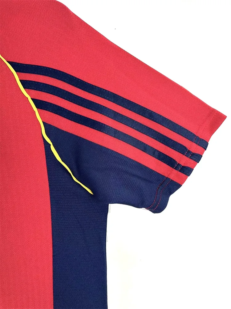 Spain 1998 Retro Spain Home Soccer Shirt 1998 — 7