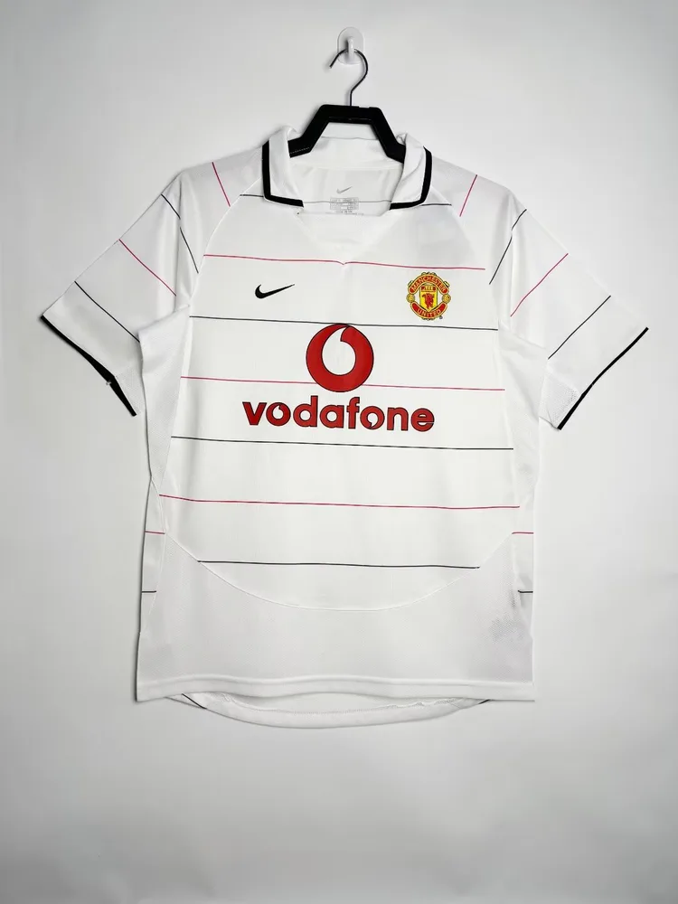 Manchester United 2003/2005 Retro Manchester United Visitante Camiseta de fútbol 2003/2005