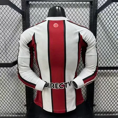 River Plate 2026/2027 Manga larga Versión jugador River Plate Visitante Camiseta de fútbol 2026/27 — 2