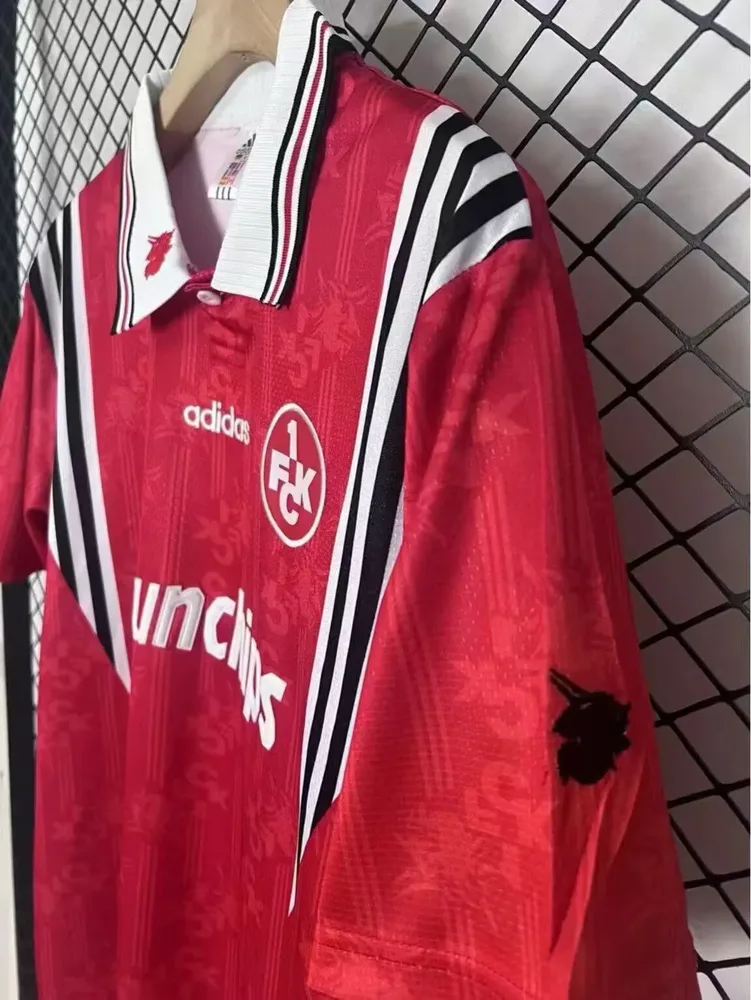 FC Kaiserslautern 1997/1998 Retro FC Kaiserslautern Home Football Jersey 1997/1998 — 5