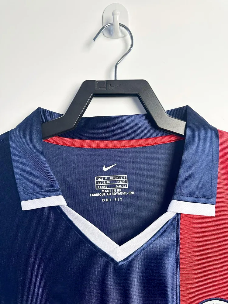 Paris Saint-Germain 2001/2002 Retro Manga larga Psg Paris Saint-Germain Local Camiseta de fútbol 2001/2002 — 3
