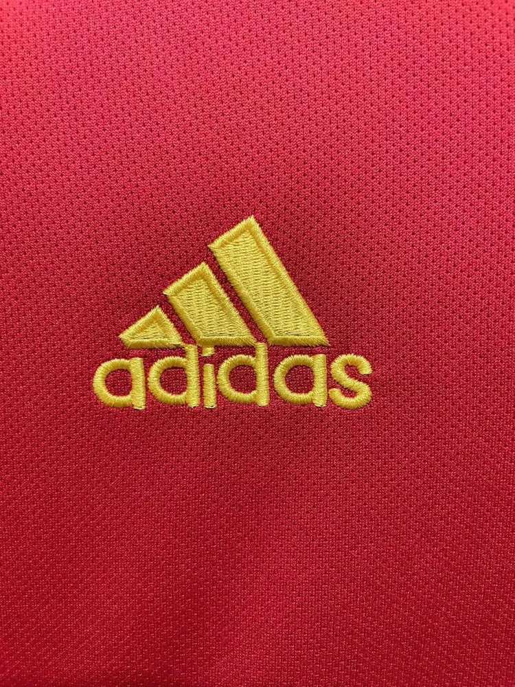 Spain 2002 Retro Spain Home Soccer Shirt 2002 — 5