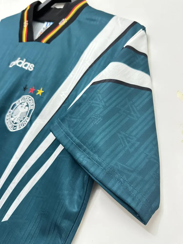 Germany 1996 Retro Soccer Jersey Germany Away 1996 — 5