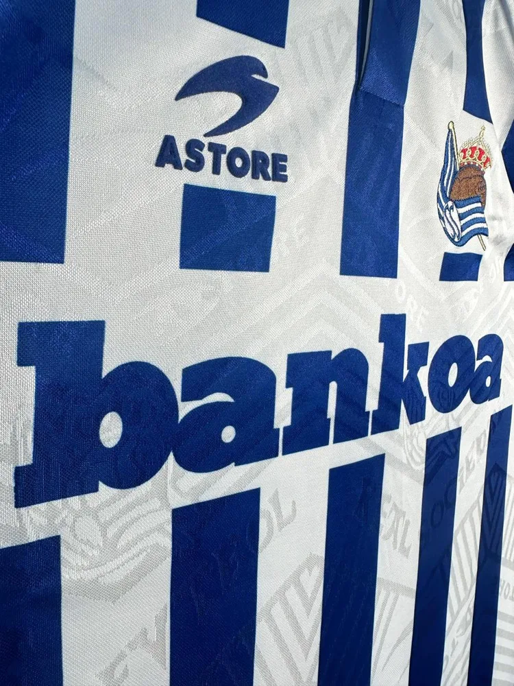 Real Sociedad 1994-1995 Retro Real Sociedad Home Football Shirt 1994/1995 — 6