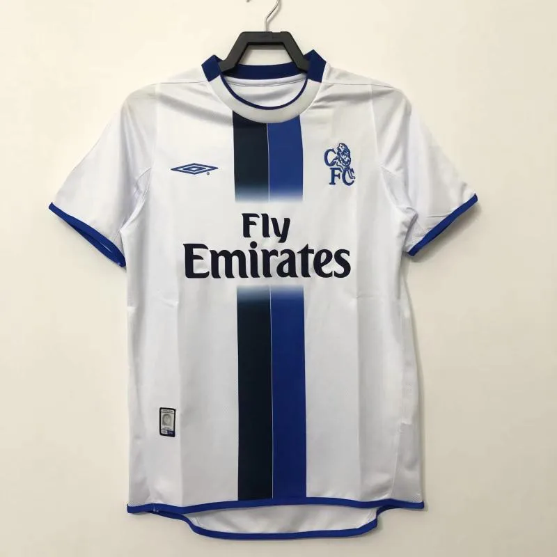Chelsea 2003-2005 Retro Chelsea Visitante Camiseta de fútbol 2003/2005