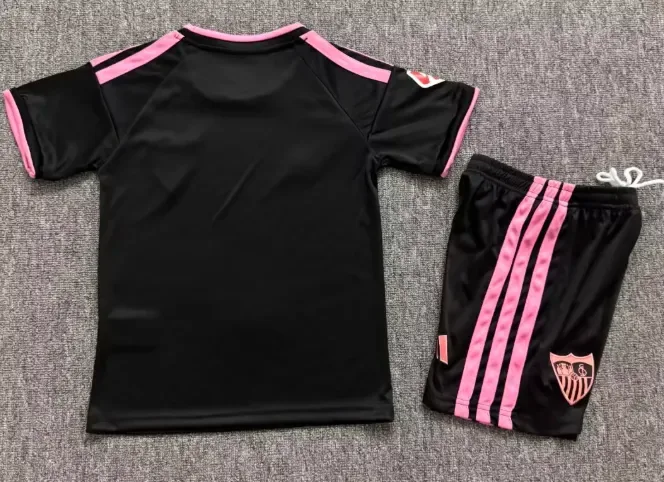 Sevilla 2026/2027 Sevilla Tercera Visitante Camiseta de fútbol Talla infantil 2026/27 — 2