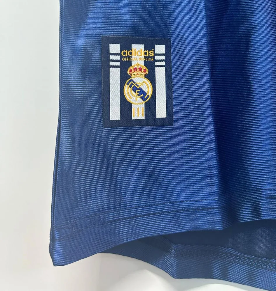 Real Madrid 1998/2000 Retro Real Madrid Tercera Visitante Camiseta de fútbol 1998/2000 — 9