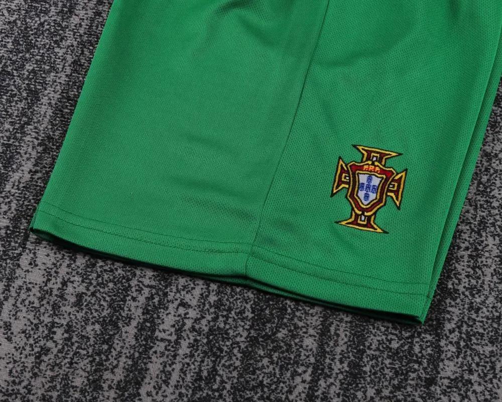 Portugal 2004 Retro Portugal Home Football Shirt Kids Size 2004 — 8