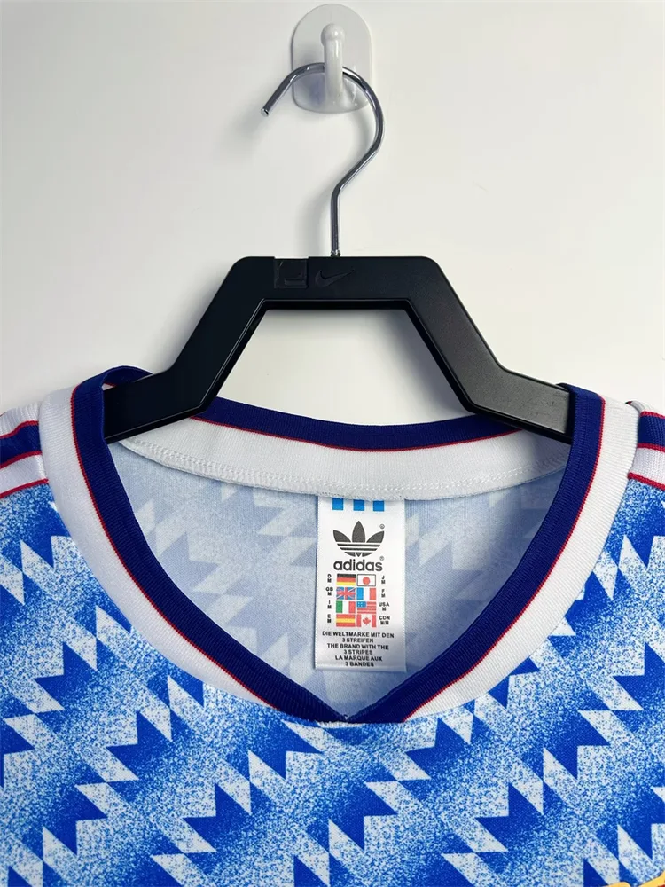 Manchester United 1990/1992 Retro Long Sleeves Manchester United Away Football Shirt 1990/1992 — 3