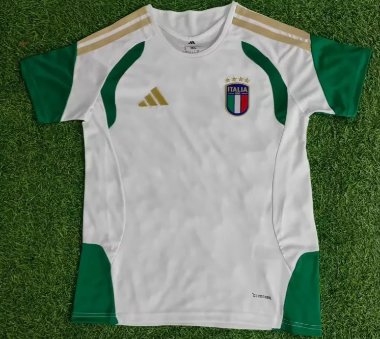 Italy 2026/2027 Italy Conjunto de entrenamiento White Camiseta de fútbol 2026/27