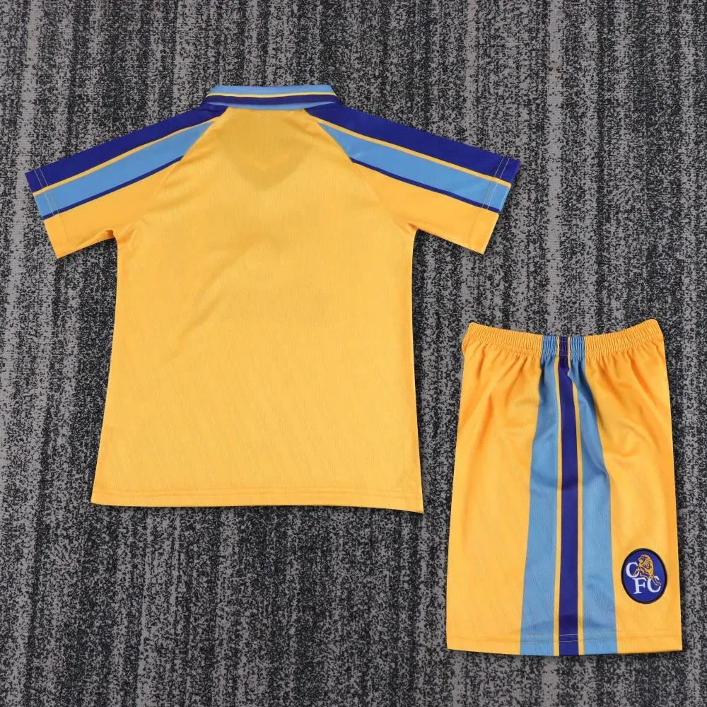 Chelsea 1995-1997 Retro Chelsea Visitante Camiseta de fútbol Talla infantil 1995/1997 — 2