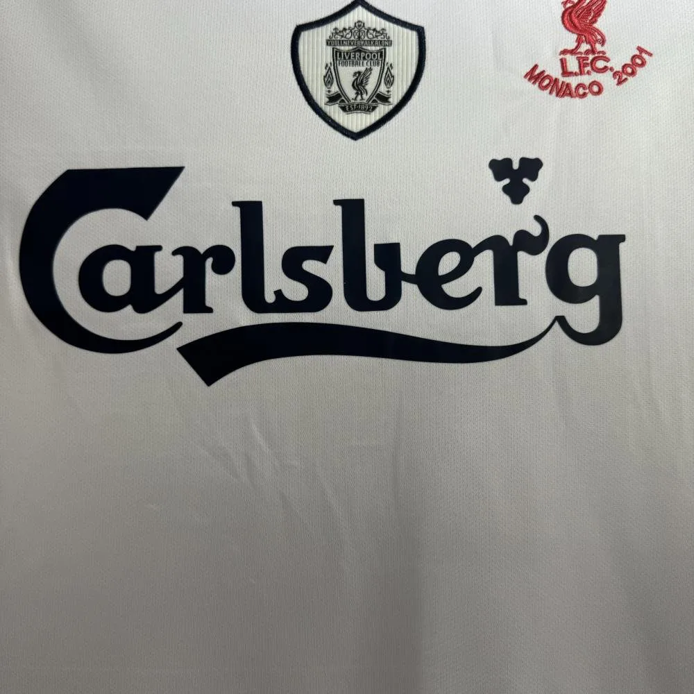 Liverpool 2001/2002 Retro Liverpool Away Football Jersey 2001/2002 — 6