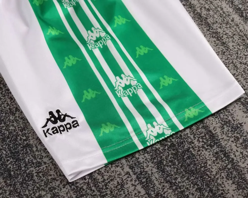 Real Betis 1995-1997 Retro Real Betis Home Football Shirt Quality Kids Size 1995/1997 — 9