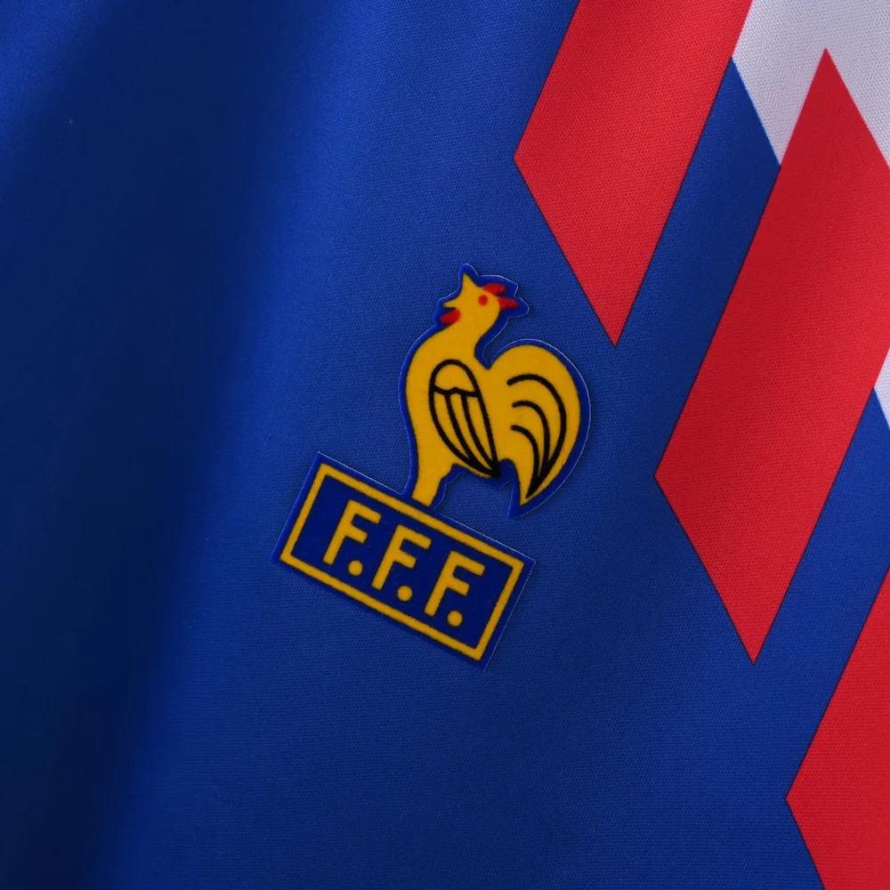 France 1990 Retro France Home Football Shirt 1990 — 5