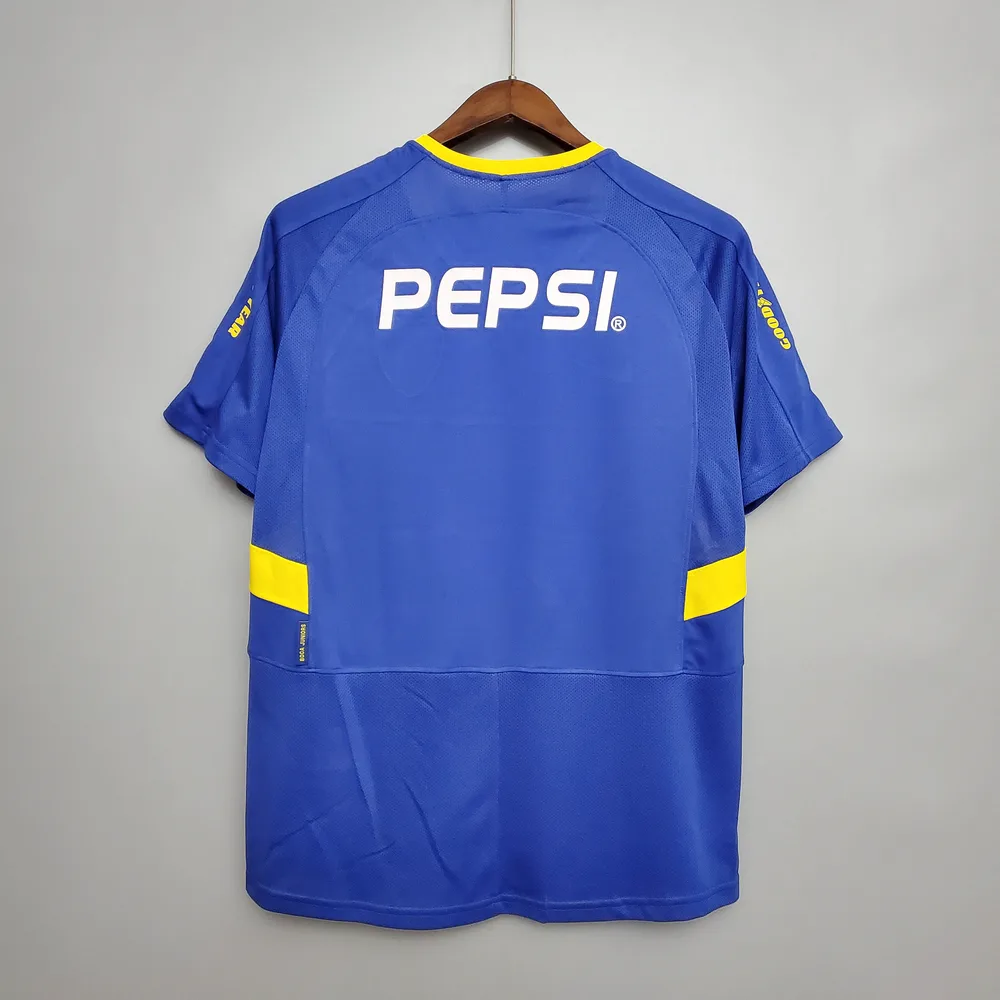 Boca Juniors 2003/2004 Retro Boca Juniors Local Camiseta de fútbol 2003/2004 — 2