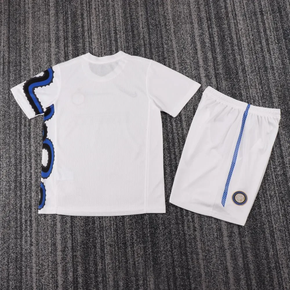 Inter Milan 2009-2010 Retro Inter Milan Visitante Camiseta de fútbol Talla infantil 2009/2010 — 2