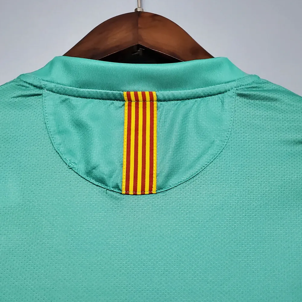 Barcelona 2010/2011 Retro Barcelona Visitante Camiseta de fútbol 2010/2011 — 7