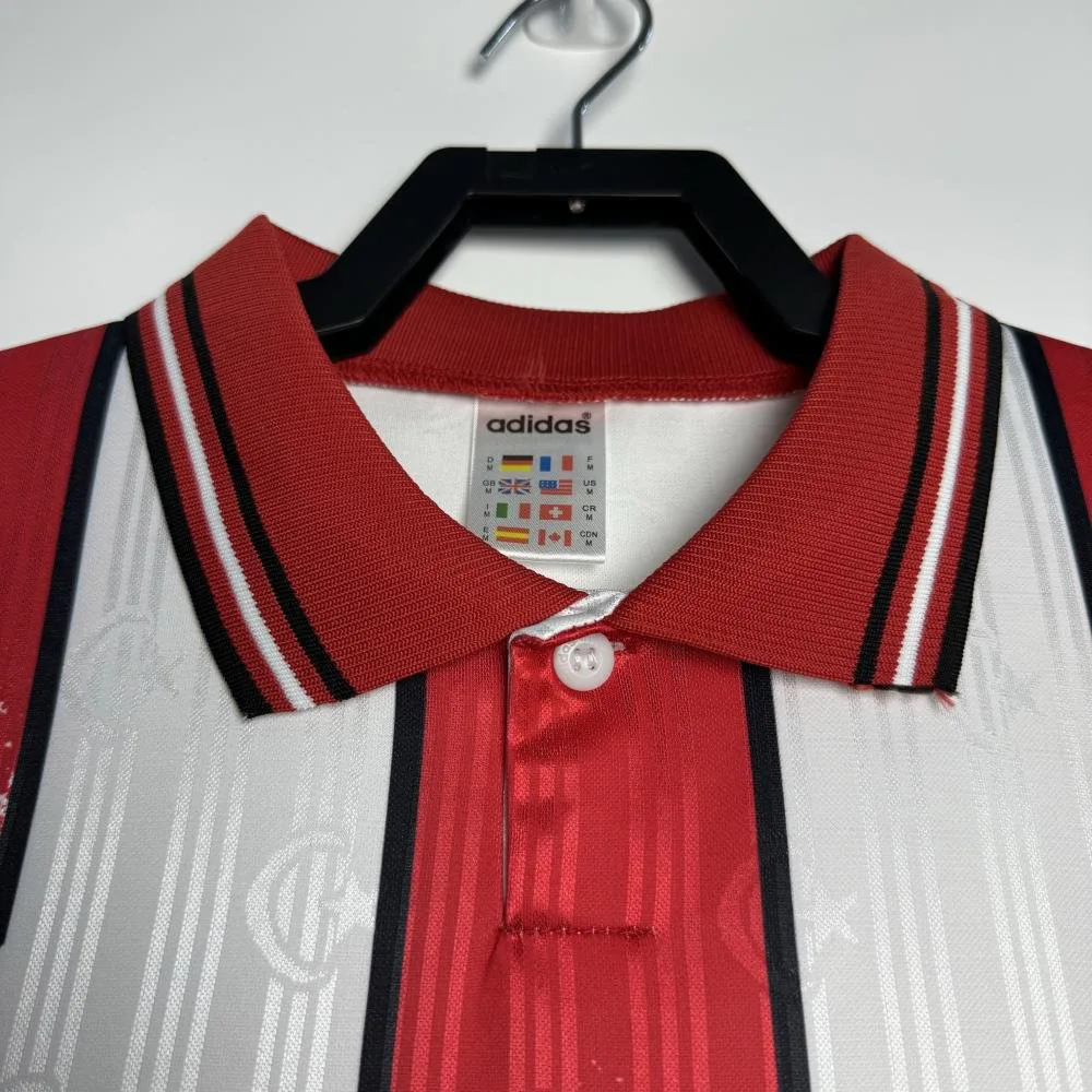 Turkiye 1996 Retro Türkiye National Team Away Football Shirt 1996 — 2