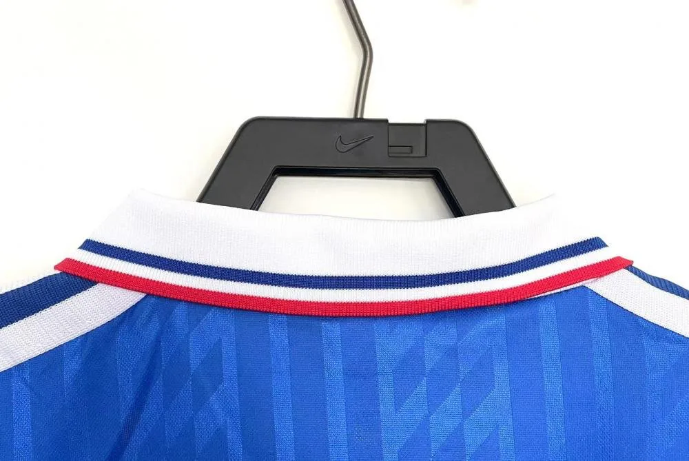 France 1994 Retro France Home Football Shirt 1994 — 3