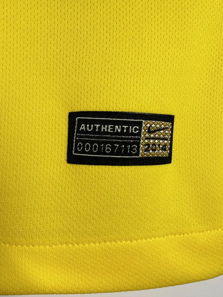 Brazil 2014 Retro Brazil Local Camiseta de fútbol 2014 — 8