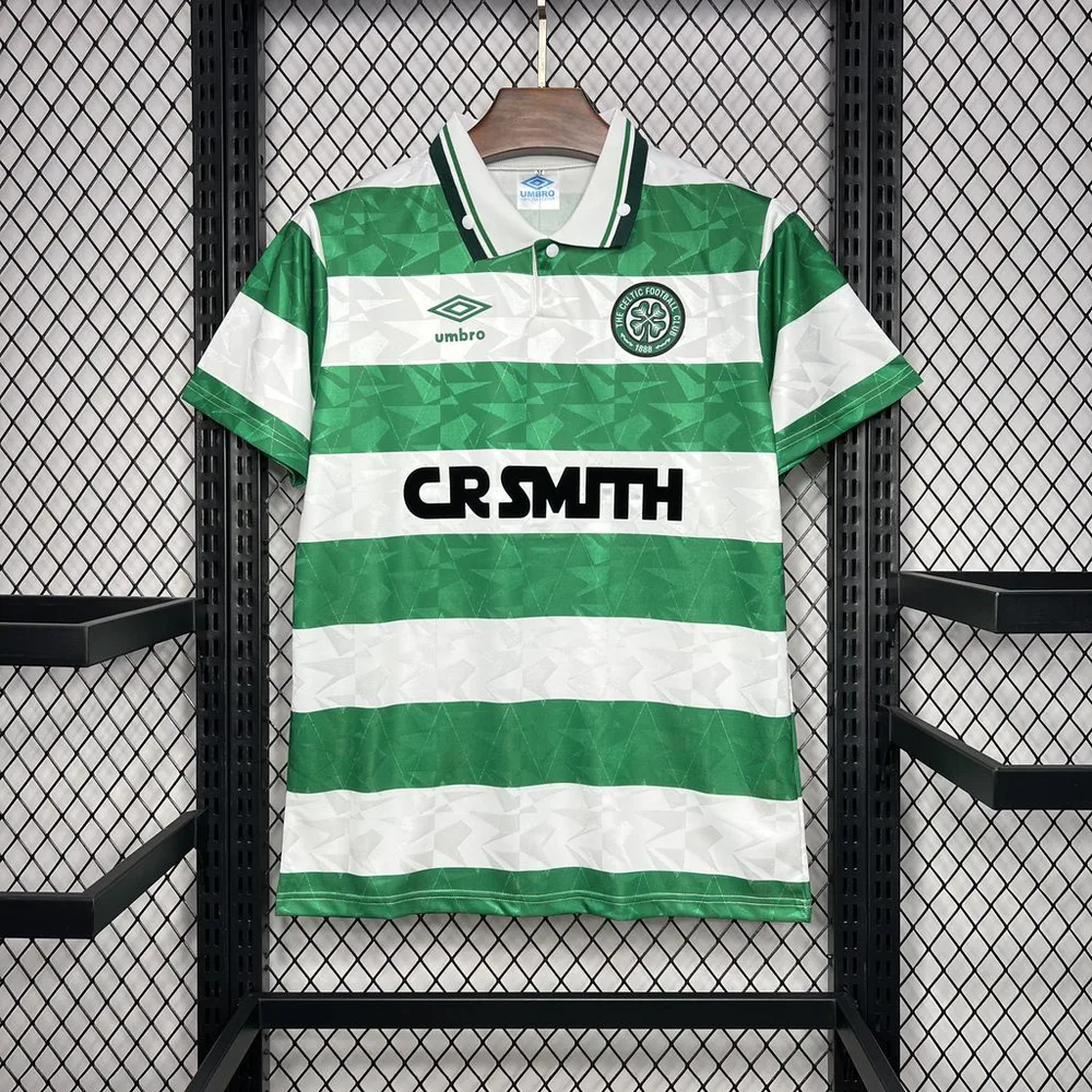 Celtic 1989/1991 Retro Celtic Local Camiseta de fútbol 1989/1991