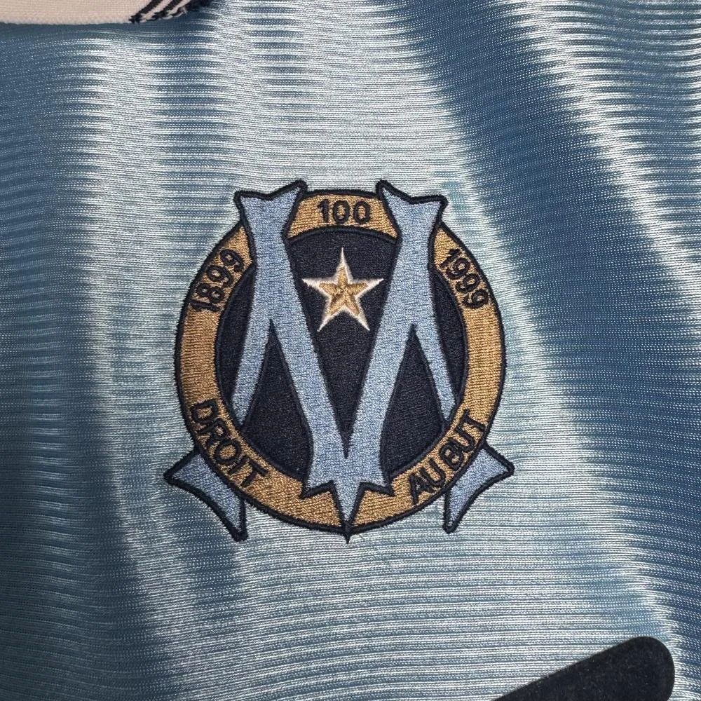 Marseille 1998-1999 Retro Olympique de Marseille Away Football Jersey 1998/1999 — 7