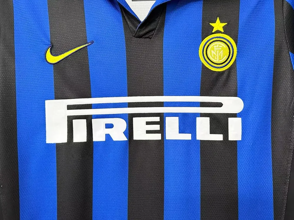 Inter Milan 1998/1999 Retro Inter Milan Home Football Jersey 1998/1999 — 8