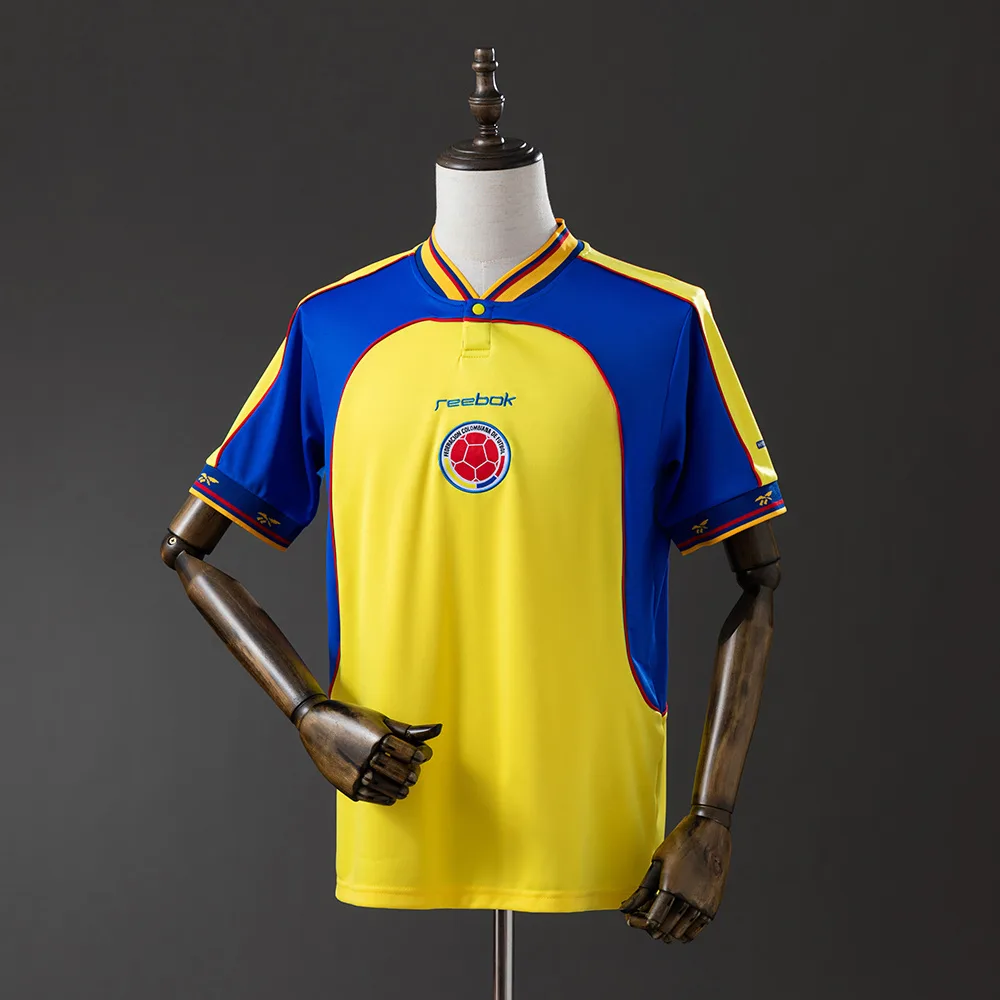 Colombia 2001/2002 Retro Colombia Local Jersey 2001/2002