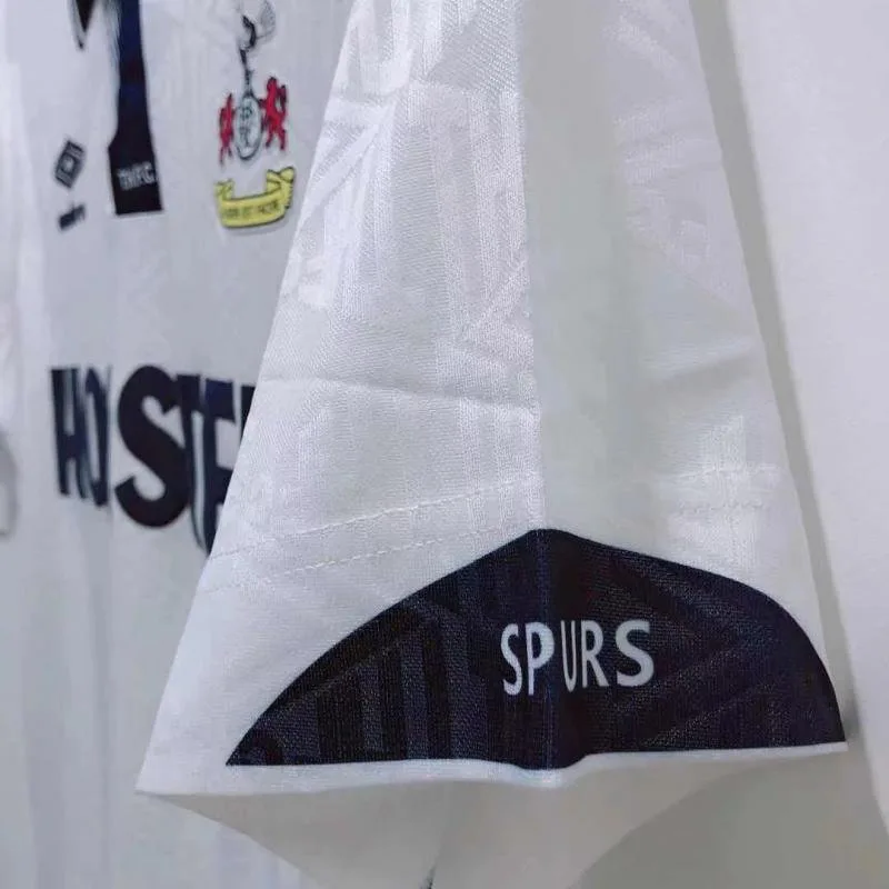 Tottenham 1991/1993 Retro Tottenham Hotspur Home Football Shirt 1991/1993 — 8