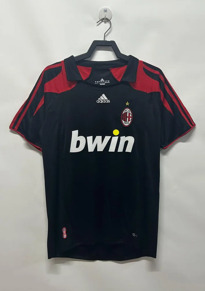 AC Milan 2007/2008 Retro AC Milan Tercera Visitante Camiseta de fútbol 2007/2008