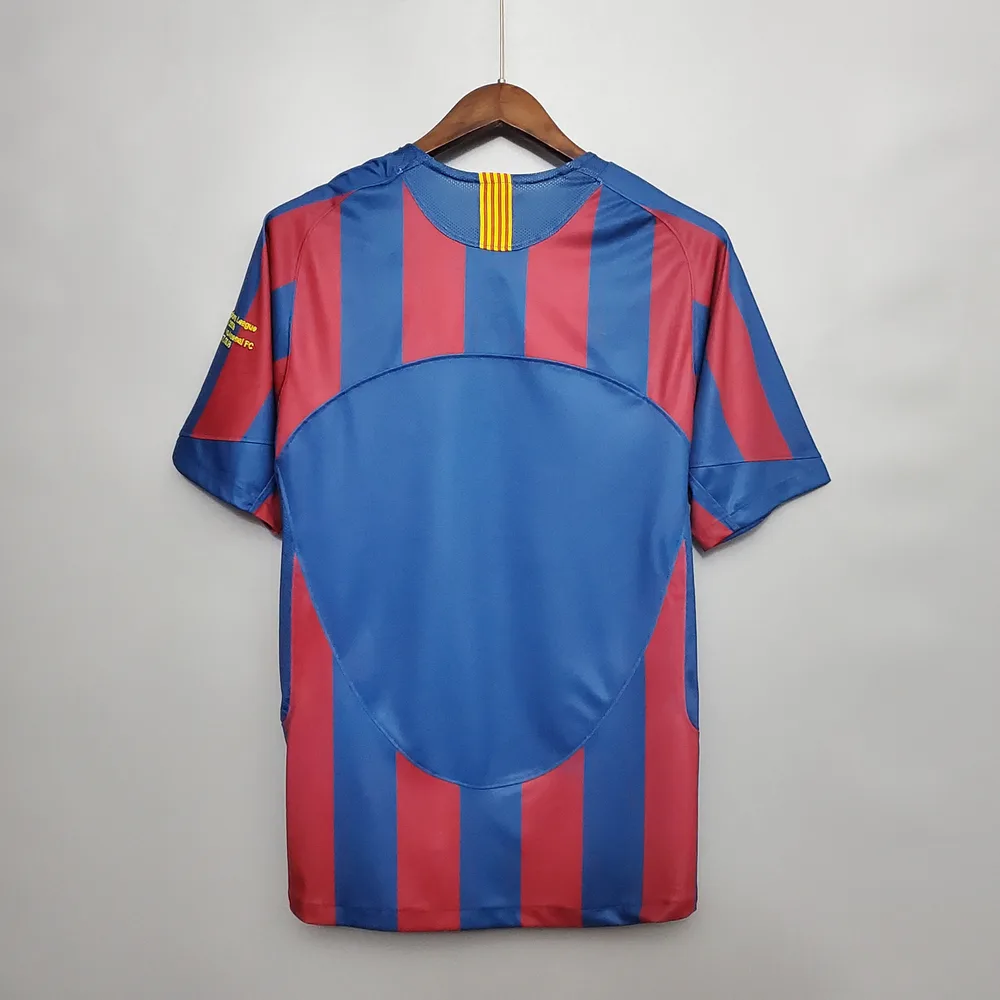 Barcelona 2005/2006 Retro Barcelona Local Camiseta de fútbol UEFA Champions League 2005/2006 — 2