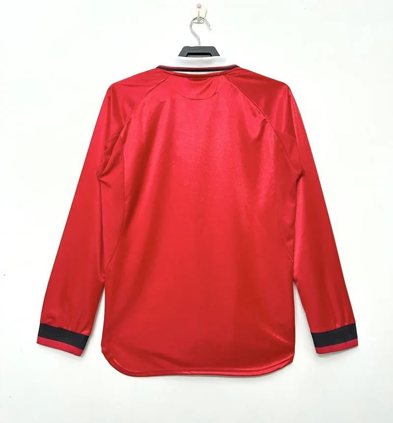 Manchester United 1999/2000 Retro Manga larga Manchester United Local Camiseta de fútbol 1999/2000 — 2