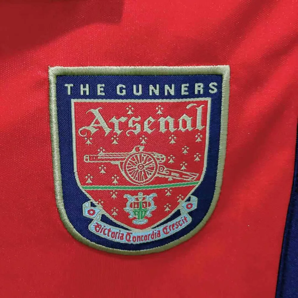 Arsenal 1998/1999 Retro Arsenal Home Football Shirt 1998/1999 — 6