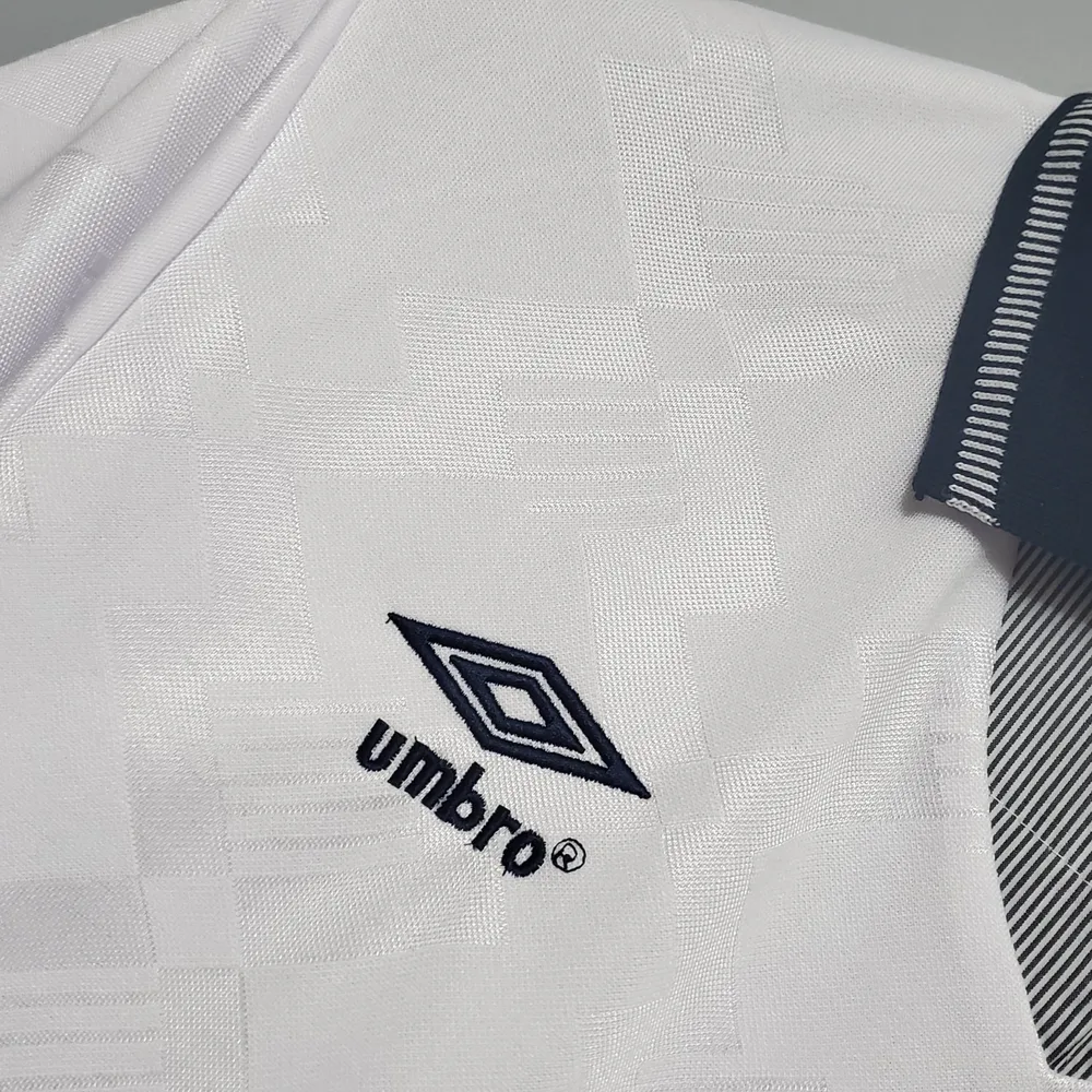 England 1990 Retro England Home Soccer Jersey 1990 — 4