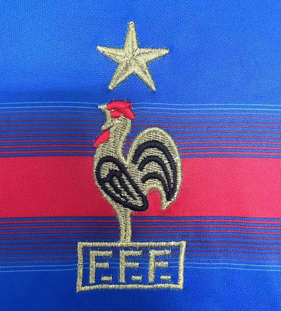 France 2004 Retro France Home Football Shirt 2004 — 5