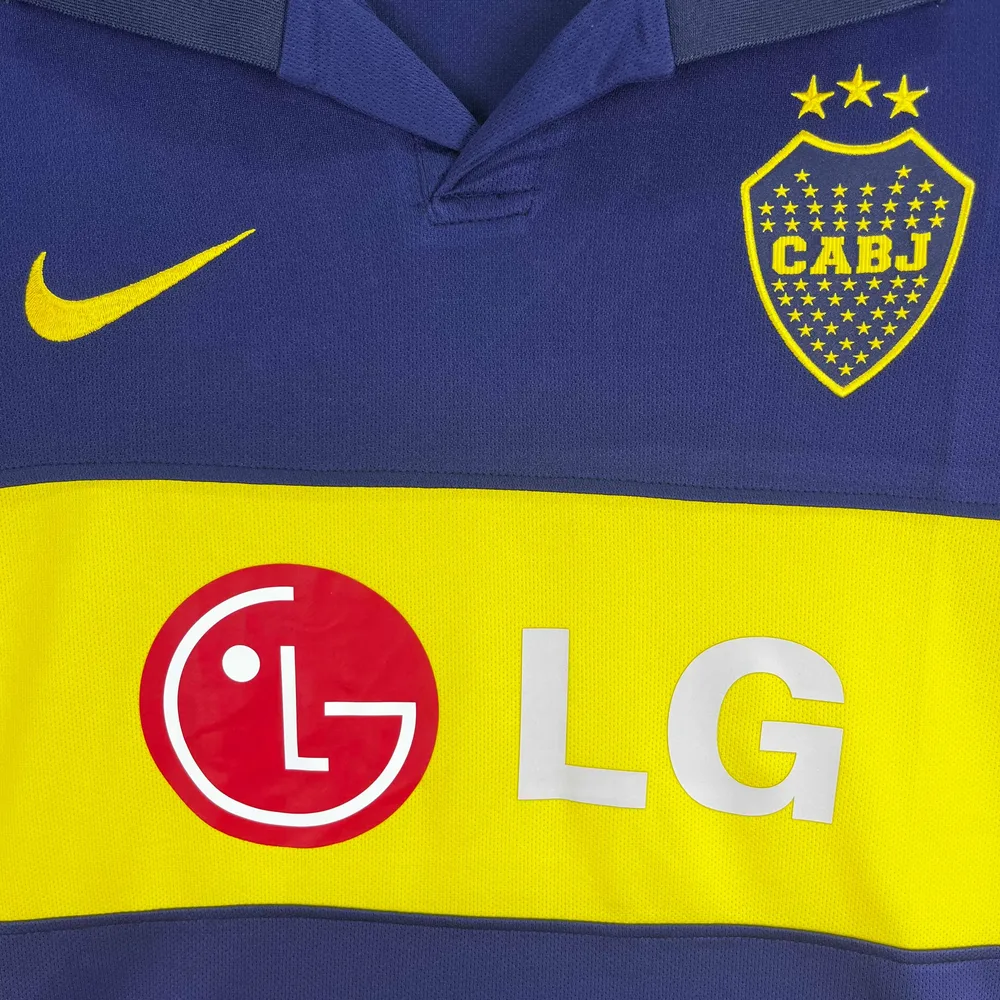 Boca Juniors 2009/2010 Retro Boca Juniors Home Football Jersey 2009/2010 — 4