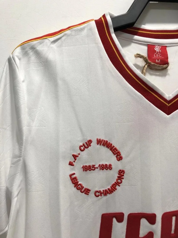Liverpool 1985/1986 Retro Liverpool FC Third Away Football Jersey 1985/1986 — 4