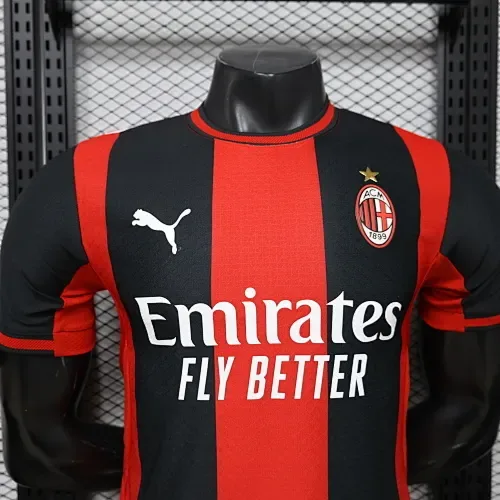 AC Milan 2026/2027 Versión jugador AC Milan Local Camiseta de fútbol 2026/27 — 3