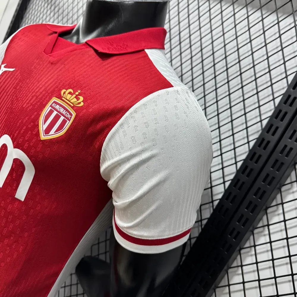 AS Monaco 2026/2027 Versión jugador AS Monaco Local Camiseta de fútbol 2026/27 — 8