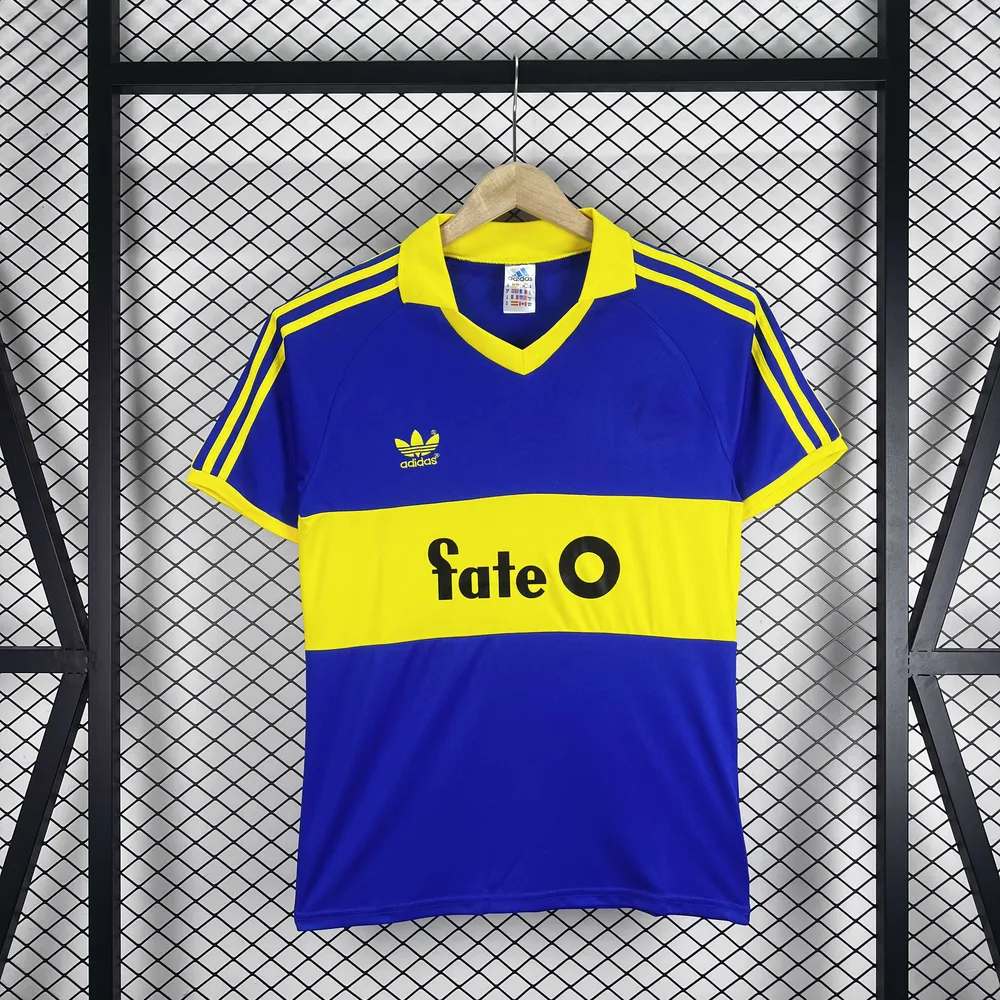 Boca Juniors 1986/1988 Retro Boca Juniors Local Camiseta de fútbol 1986/1988