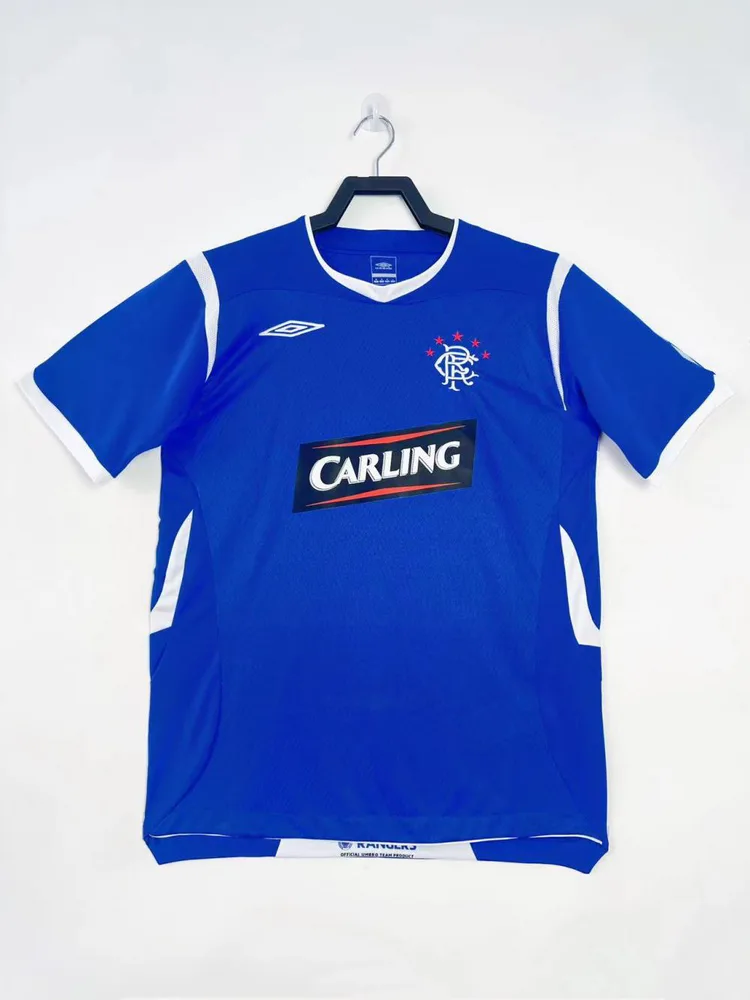 Rangers 2008-2009 Retro Rangers Local Camiseta de fútbol 2008/2009