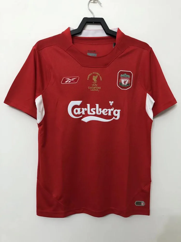 Liverpool 2004/2005 Retro Liverpool Local Camiseta de fútbol 2004/2005