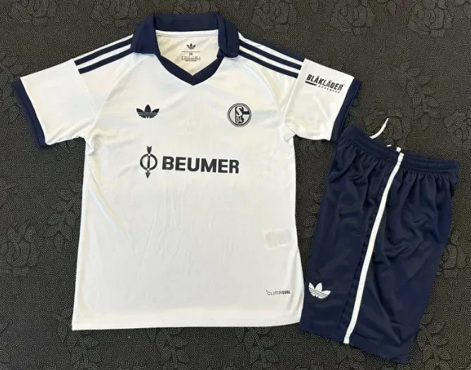 Schalke 04 2026/2027 Schalke 04 Away Football Jersey Kids Size 2026/27