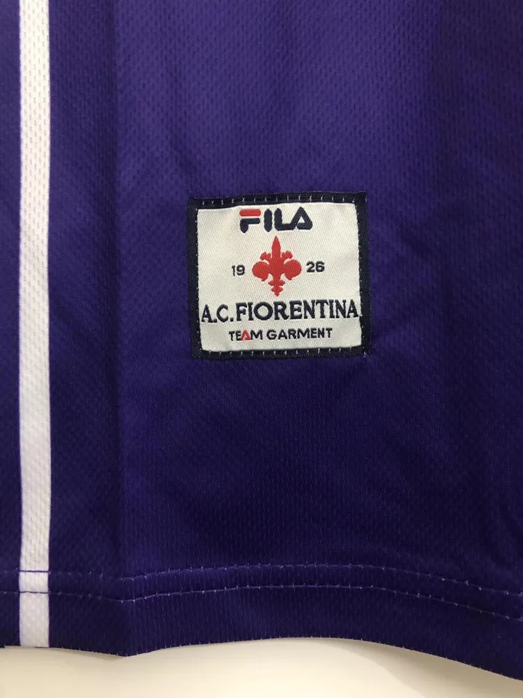 Fiorentina 1999/2000 Retro Fiorentina Home Soccer Jersey 1999/2000 — 7