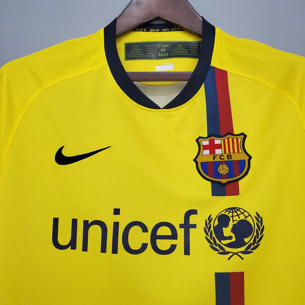 Barcelona 2008/2009 Retro Barcelona Away Football Shirt 2008/2009 — 3